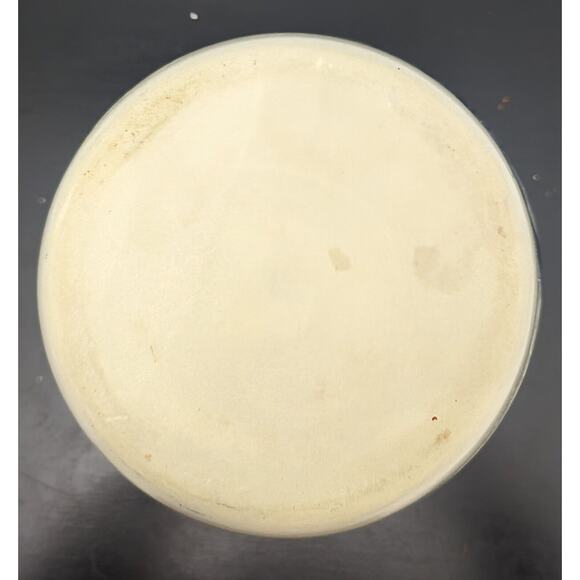 Crock Cobalt Blue Floral Design Stoneware Pottery Vase Crockery 8" X 7" Signed - Picture 4 of 6